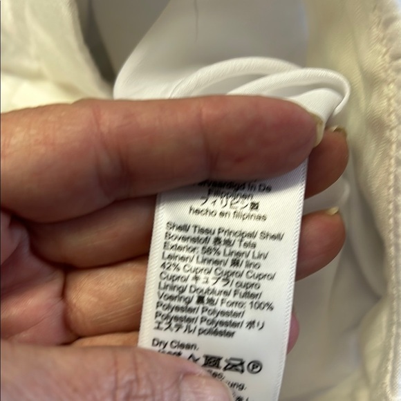 J. Crew White Tapered Trousers - Picture 4 of 4